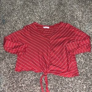Crop top long sleeve